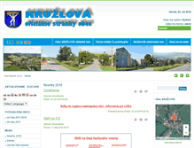 Tablet Screenshot of kruzlova.sk